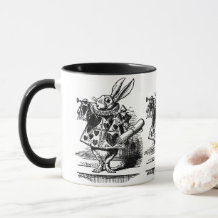 Alice in Wonderland White Rabbit als Herald Mok