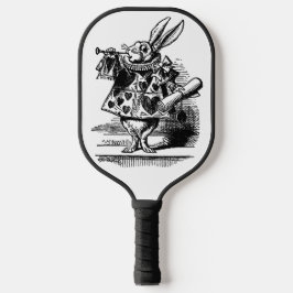  Alice in Wonderland White Rabbit als Herald Pickleball Paddle