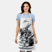 Alice in Wonderland White Rabbit als Herald Schort (Gedragen)
