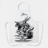 Alice in Wonderland White Rabbit als Herald Schort (Voorkant)