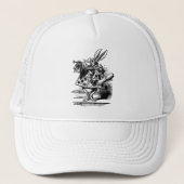  Alice in Wonderland White Rabbit als Herald Trucker Pet (Voorkant)