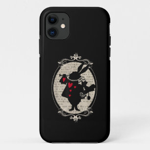 Alice in Wonderland White Rabbit  boek Case-Mate iPhone Case