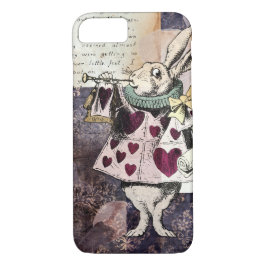  Alice in Wonderland White Rabbit iPhone 8/7 Hoesje