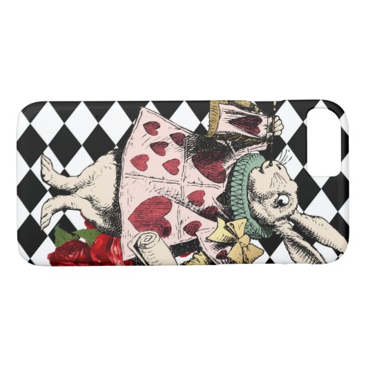Alice in Wonderland White Rabbit Case-Mate iPhone Case (Achterkant (Horizontaal))