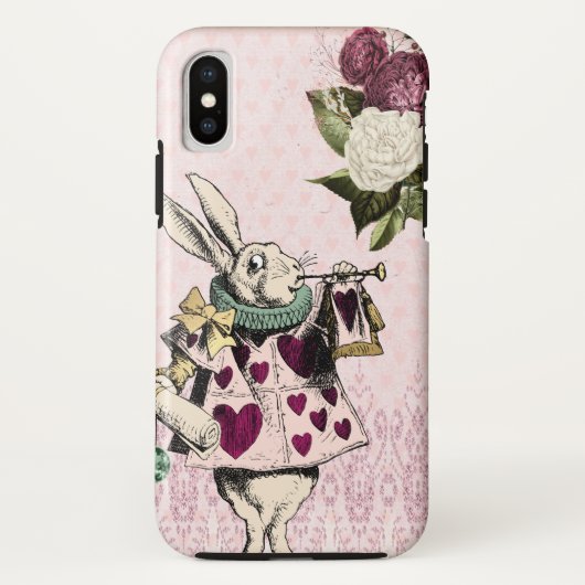  Alice in Wonderland White Rabbit Case-Mate iPhone Case (Achterkant)