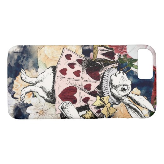 Alice in Wonderland White Rabbit Case-Mate iPhone Case (Achterkant (Horizontaal))