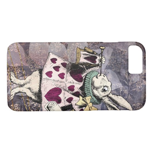  Alice in Wonderland White Rabbit Case-Mate iPhone Case (Achterkant (Horizontaal))