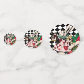 Alice in Wonderland White Rabbit Confetti (Achterkanten)