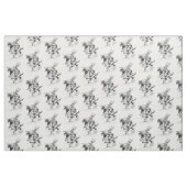 Alice in Wonderland White Rabbit Fabric Stof (Fat Quarter)