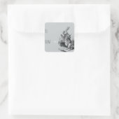 Alice in Wonderland White Rabbit Gift Label (Tas)
