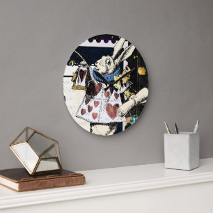  Alice in Wonderland White Rabbit Grote Klok