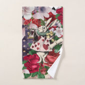 Alice in Wonderland White Rabbit Handdoek (Handdoek)