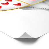 Alice in Wonderland White Rabbit Herald Poster (Hoek)