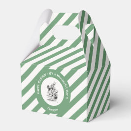 Alice in Wonderland White Rabbit Herald Verjaardag Bedankdoosjes