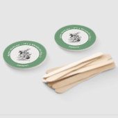 Alice in Wonderland White Rabbit Herald Verjaardag Handwaaier (Niet-gemonteerd)