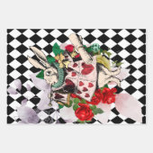 Alice in Wonderland White Rabbit Inpakpapier Vel (Voorkant 3)