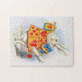 Alice in Wonderland White Rabbit Jigzaag Puzzle Legpuzzel (Horizontaal)