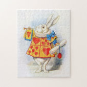 Alice in Wonderland White Rabbit Jigzaag Puzzle Legpuzzel (Verticaal)