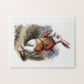 Alice in Wonderland White Rabbit Jigzaag Puzzle Legpuzzel (Horizontaal)