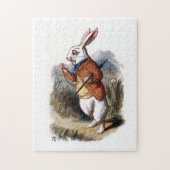 Alice in Wonderland White Rabbit Jigzaag Puzzle Legpuzzel (Verticaal)