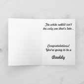 Alice in Wonderland White Rabbit Kaart (Binnen)