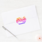 Alice in Wonderland – White Rabbit – Kaninchen Hart Sticker (Envelop)