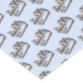 Alice in Wonderland White Rabbit Kaninchen pastel Tafelkleed (Gekanteld)