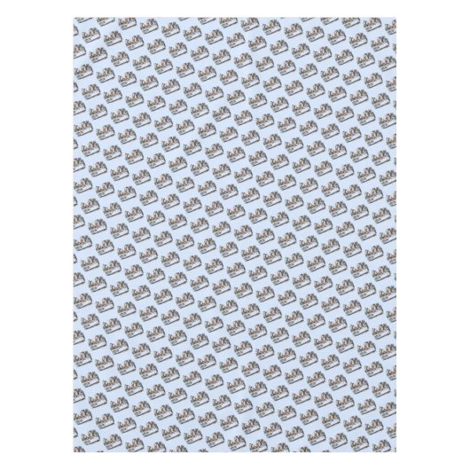 Alice in Wonderland White Rabbit Kaninchen pastel Tafelkleed (Voorkant)