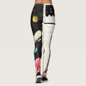 Alice in Wonderland White Rabbit Leggings (Achterkant)