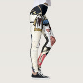 Alice in Wonderland White Rabbit Leggings (Rechts)