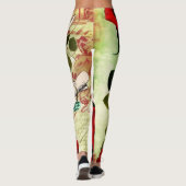  Alice in Wonderland White Rabbit Leggings (Achterkant)