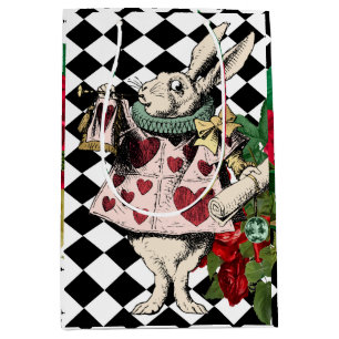  Alice in Wonderland White Rabbit Medium Cadeauzakje