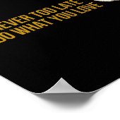 Alice in Wonderland White Rabbit Motivation Poster (Hoek)