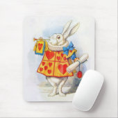 Alice in Wonderland White Rabbit Mousepad Muismat (Met muis)