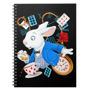 Alice in Wonderland - White Rabbit Notitieboek