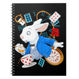Alice in Wonderland - White Rabbit Notitieboek
