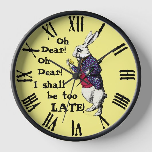  Alice in Wonderland White Rabbit Novelty (Voorkant)