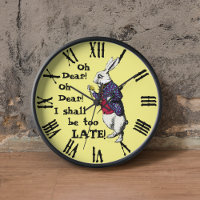  Alice in Wonderland White Rabbit Novelty