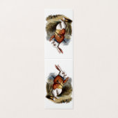 Alice in Wonderland White Rabbit Personaliseer Kaa Kaart (Buitenkant ongevouwen)