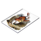 Alice in Wonderland White Rabbit Personalize Notitieboek (Linkerzijde)