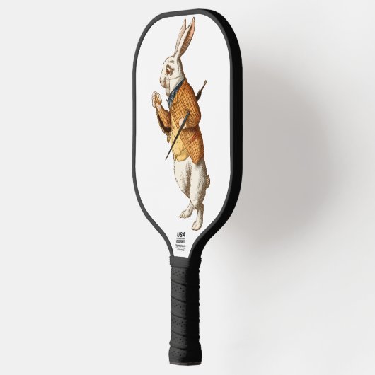   Alice in Wonderland - White Rabbit Pickleball Paddle (Links)