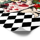 Alice in Wonderland White Rabbit Poster (Hoek)