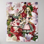  Alice in Wonderland White Rabbit Poster (Voorkant)