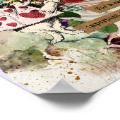  Alice in Wonderland White Rabbit Poster (Hoek)