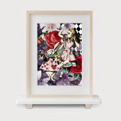 Alice in Wonderland White Rabbit Poster