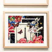  Alice in Wonderland White Rabbit Poster