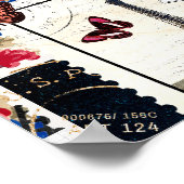 Alice in Wonderland White Rabbit Poster (Hoek)