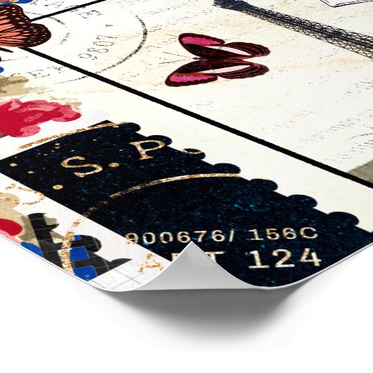  Alice in Wonderland White Rabbit Poster (Hoek)