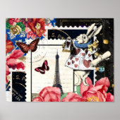 Alice in Wonderland White Rabbit Poster (Voorkant)