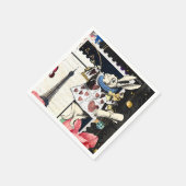 Alice in Wonderland White Rabbit Servet (Hoek)